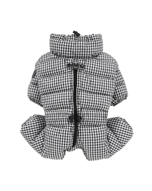 GooseFeel Padded Check Winter Coveralls for Dogs